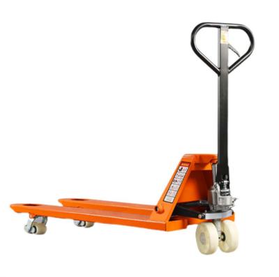 China Hotels 5000kg Handing Equipment Hydraulic Approved Capacity 3 Tons Hydraulic Hand Pallet Truck for sale