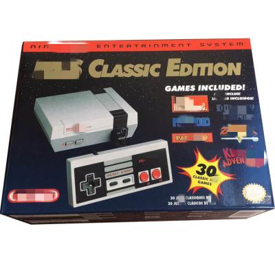 China Plastic HD Produced 32bit Mini Retro Classic Edition Video Game Console Built In 30 Games For Nintendo Nes With Save Function for sale