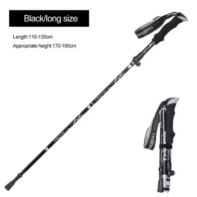 China EVA Outdoor Walking Stick Trekking Pole Folding Nordic Walking Cane Increasing Cane Or Old New for sale