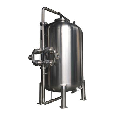 China Food SS Activated Carbon Filter For Water Pretreatment for sale