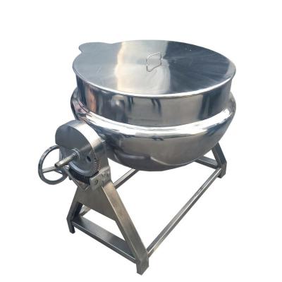 China Vegetable Processing Plant Sanitary Tilting Jacketed Cheese Kettle for sale