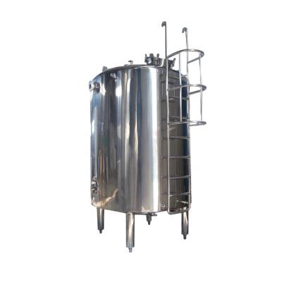 China Food Processing Industries Stainless Steel Vessel For Milk Bottle Hot Water Liquid Oil Storage Tank for sale