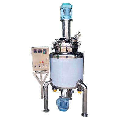 China Mixing Tank Vacuum Liquid Mixer Stainless Steel Soap Detergent Lotion Price for sale