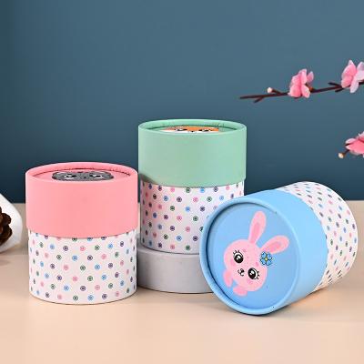 China PAPDEG Food Grade Cylinder Kraft Paper Handmade Custom Biodegradable Round Cardboard Paper Tube Packaging Boxes for sale