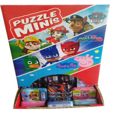 China Toy Tin Educational Puzzle in PDQ for sale