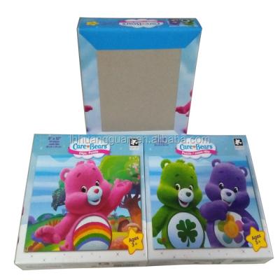 China Cartoon Toy 24 Pcs Small Bear Puzzle In Locking Box for sale