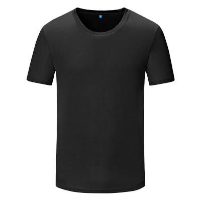 China 190Gsm Simple Round Neck Camisetas 190Gsm Casual Round Neck Streetwear OEM Sports Men's Graphic Breathable Oversized T-Shirt for sale