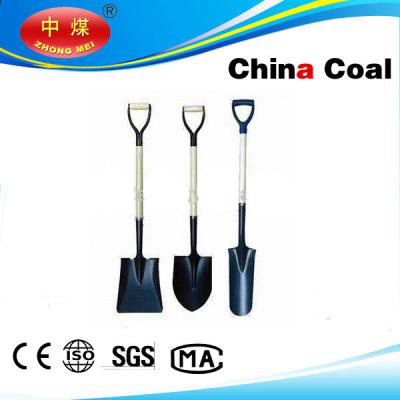 China D type plastic grip wood handle shovel for sale