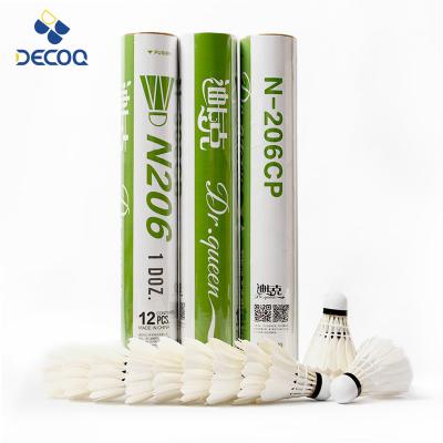 China Wholesale Trainning DECOQ Cork Duck Feather Badminton Shuttlecock For Training And Outdoor Fun for sale