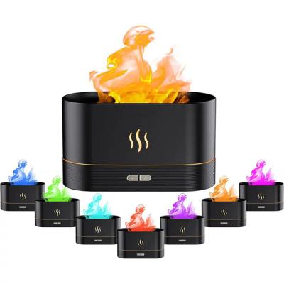 China Best Selling Car Amazon Usb Air Humidifier 3d Flame Aroma Diffuser for sale