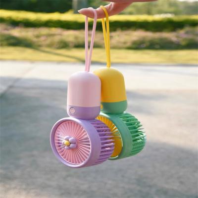 China Hand Held Fan For Desktop Silent Mini Personal Table Fan Kids Toy Usb Battery Operated Electric Travel Rechargeable Fan Outdoor Portable Cute Hand Held Fan for sale