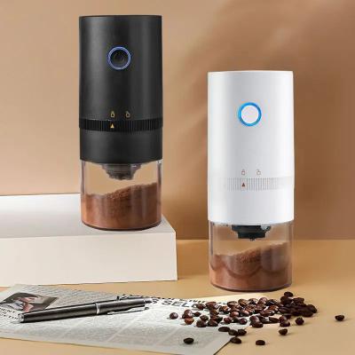 China Mini Adjust Ceramic Machine USB Hotel Coffee Grinder Automatic Electric Grinder Coffee Bean Grinder 25g Manual Glass Coffee Maker for sale