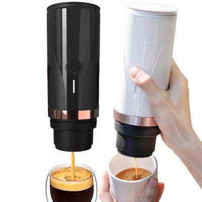 China Hotel OEM All in One Italian Design 12v Espresso Machine Portable 5v Usb Charging Mini Capsule Instant Coffee Maker Full Automatic for sale