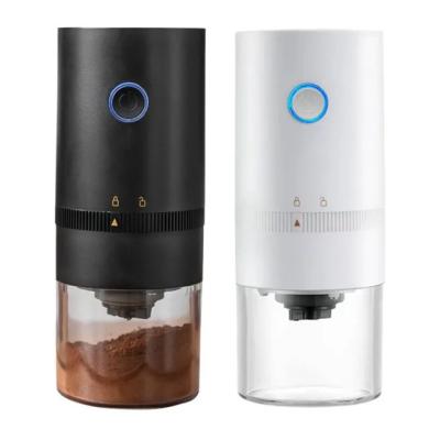 China Wholesale Car Coffee Tools Mini Manual Usb Coffee Grinder Automatic Portable Portable Outdoor Rechargeable Coffee Grinder for sale