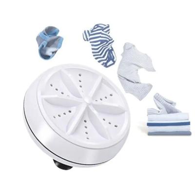 China 2023 Portable Turbo Washing Mini Underwear Knocks Stylish Shoes Clothes Machine Ultrasonic Portable Automatic Mini Dancing 2kg Cleaning Machine for sale