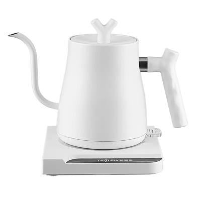 China High Quality Electric Water Kettle 360 ​​Rotate 1L Degree Base Gooseneck Water Heater Stainless Steel Smart Hot Water Kettle With Lead Press Switch for sale