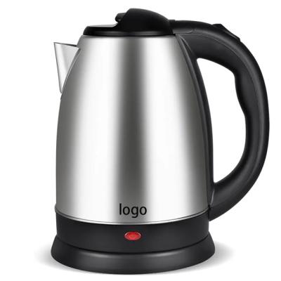 China 360 Degree Rotation Base Custom Logo Edible Grade 304 Stainless Steel 1.8l Hot Selling Kettle Free Opening Kettle for sale