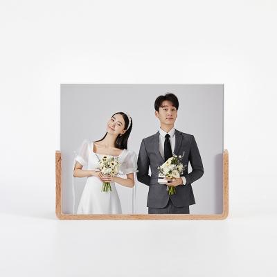 China High Quality Claasic Rectangle Black Casting Wooden Photo Frames for sale