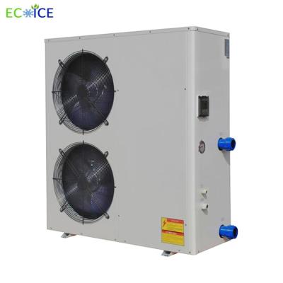 China Large 2p Fish Tank Water Chiller Machine Water Cooled Aqua Plate Chiller for water cooling with low price for sale