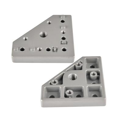 China PIVOT Good Quality Custom Aluminum Flat Caster Foot Plate for sale