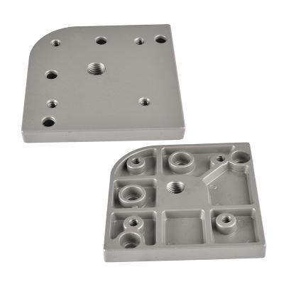 China Cheap Aluminum PIVOT Price Caster Connection Plate Caster Foot Plate for sale