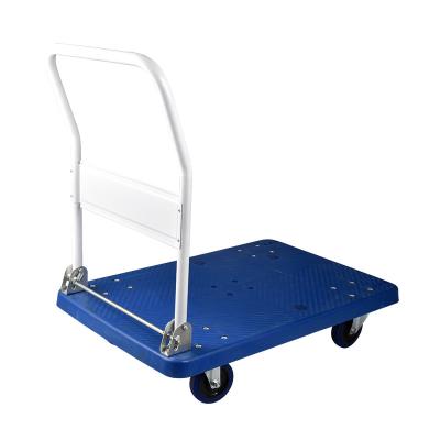 China Custom Removable Adjustable Outdoor Plastic Foldable Trolley to 300kg Machine Tool Professional Motors Trolley for sale