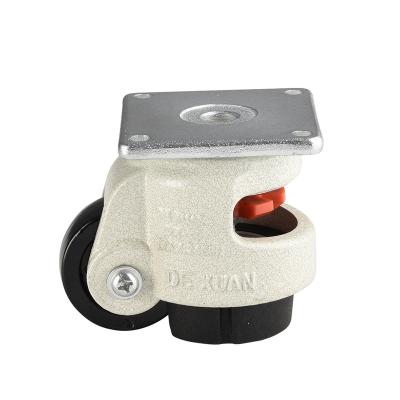 China SWIVEL Leveling Retractable Casters Foot Master 250 Kg Leveling Caster for sale