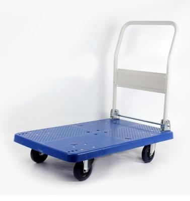 China Hotels industrial hot sales for workshop plastic shopping wheelbarrow hand push food cart for sale for sale