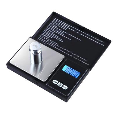 China WITH COVER RTS 0.1g 500g Professional Digital Mini Scale Weigh Jewelry Scale Pocket for sale