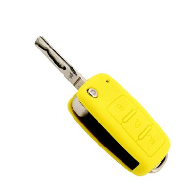 China Hot Selling Eco-friendly Silicone Rubber Car Remote Key Covers Holder Car Key Accessories For Car Key Case for sale