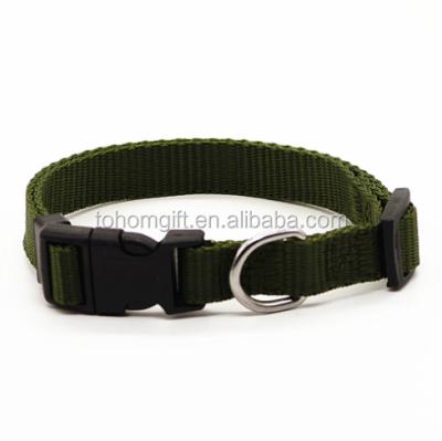 China Viable Custom Logo Wholesale Dog Accessories Nylon Pet Collar And Leash Manufacturer for sale