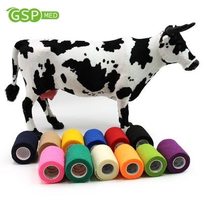 China Personal Care Clinic Use Vet Compression Vet Trap Cohesive Bandage For Large Animals for sale