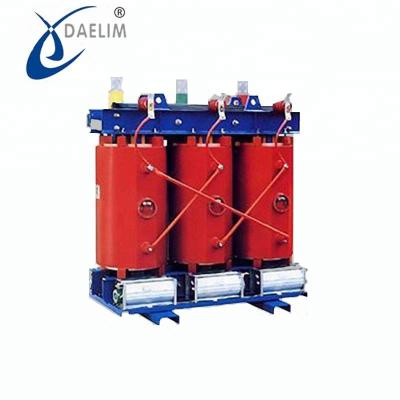 China Power 600 KVA 11 kv / 400 v 250 KVA 2500 KVA Transform Dry Step Down Transformer for sale