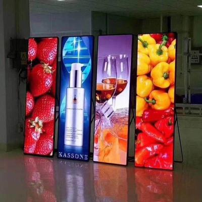 China P2.5 Indoor Advertising Mirror Display Indoor Video Led Advertising Display Screen for sale