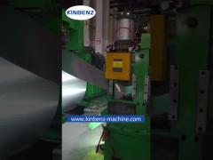 PPGI Sheet Metal Coil Cutting Machine Coil Slitting Line With Double Slitter