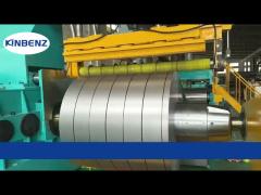 Robust HR Coil Cutting Machine 2000mm Medium Duty CR Slitting Line