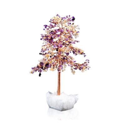 China Wholesale Hot Sale China Crystal Tree Lucky Tree Money Tree Home Decorations for sale