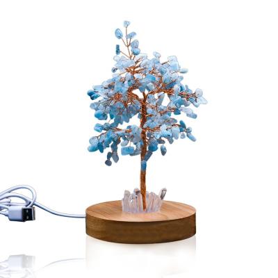 China Hot Selling China Feng Shui Fortune Tree Lucky Tree With LED Lighting Home Decorations for sale