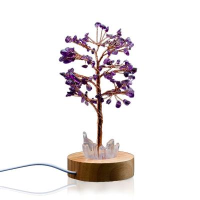 China China Wholesale Hot Sales Lucky Tree Money Tree With LED Lighting Christmas Gift for sale