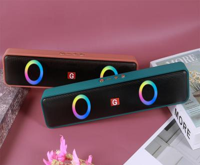 China 2021 Amazon Hot Sale New Arrival BT Call Home Office Speaker AirPlay with LED Light TF FM for sale