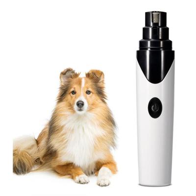 China Viable Pet Cleaning and Grooming Tools USB Charging Cat Cleaning Groom Pet Electric Nail Trimmer for sale