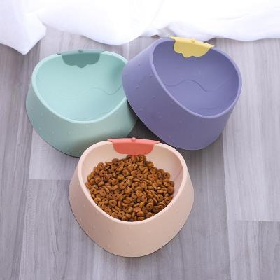 China New Sustainable Pet Supplies Non-Slip Strawberry Bowl Single Pet Bowl Pet Bowl for sale