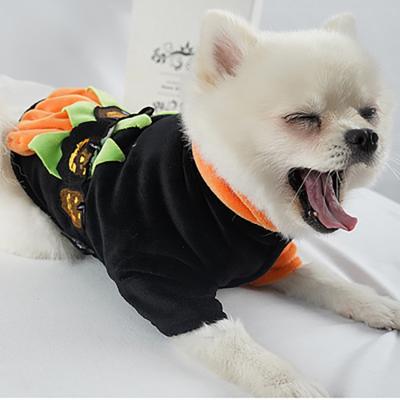 China 2021Autumn And Winter New Halloween Small Pet Holiday Apparel Viable Dog Clothes Cheap for sale