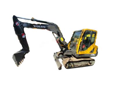 China Mini high quality low cheap price used excavator Volvo EC55B PRO hydraulic crawler second-hand excavator 0.2mÂ³ for sale