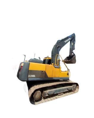 China High quality low cheap price large used excavator Volvo EC200DL crawler second-hand excavator 0.9mÂ³ for sale