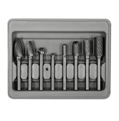 China Made In China  Double Carbide Burr Tools Die Grinder Bits Set 8pcs for sale