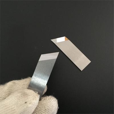 Cina 60X12X2mm L/R Carburo di Tungsteno Cutter Groover Drag Blade per Taglio di Carta in vendita