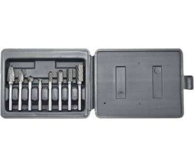 Cina Scultura d'acciaio dura di Bits Sets For della smerigliatrice dello stampo della matita del carburo tagliata doppio di alta qualità (8PCS) in vendita