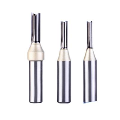 Cina Fengke Double Flute 8MM TCT Straight Router Bit For CNC Cutting Machine in vendita