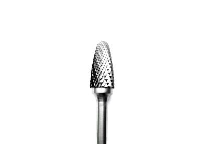 China Metalsmithing Single Cut Carbide Burr , Long Shank Carbide Burr Long Life Time for sale